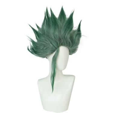 Imagem de Peruca Cosplay Dr. Stone Ishigami Senkuus Cabelo Sintético 30cm - yiwe