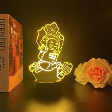 Imagem de Festas de salsichas LED 3D com luz noturna que muda de cor para crianç