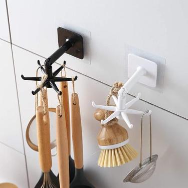 Imagem de Gancho Porta Talheres Para Cozinha - Branco - Saz