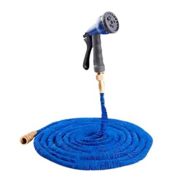 Imagem de Mangueira Kepper Latex 18Mts Conector Metal Azul