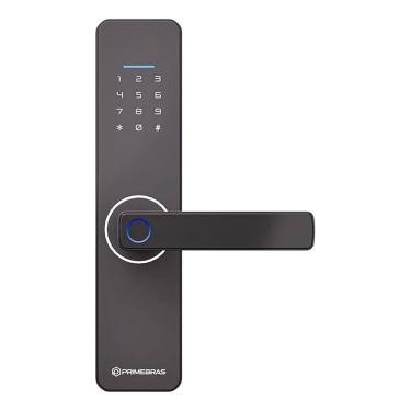 Imagem de Fechadura Digital Embutir Wi-fi App Biometria - Primebras