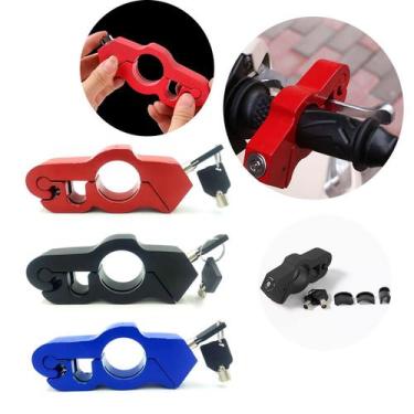 Imagem de Trava De Guidão Antifurto Com Cadeado De Combinação Para Moto - Nilo-i