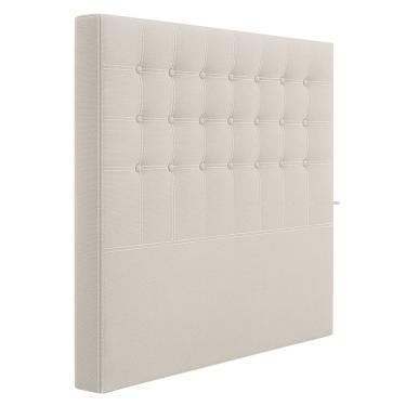 Imagem de Cabeceira Cama Box Casal King 195 Cm Vicenza Linho Cru - Nexta Casa