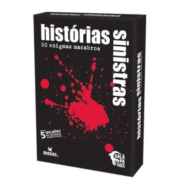 Imagem de Histórias Sinistras Black Stories Enigmas Macabros Galápagos