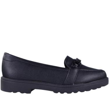 Imagem de Mocassim Feminino Modare 7357.111 Preto/Preto, 36
