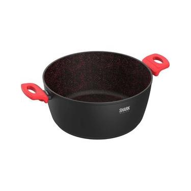 Imagem de Panela Polishop Ichef Home Family Size Shark Series Vermelha 28cm Vermelho