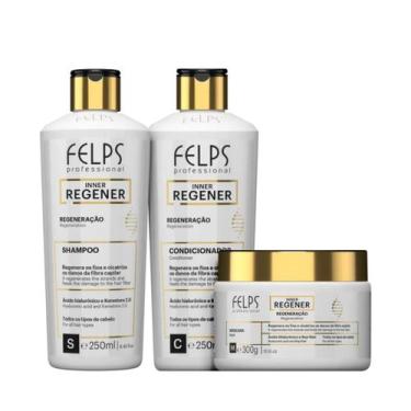Imagem de Kit Felps Professional Inner Regener Trio Treatment (3 produtos)