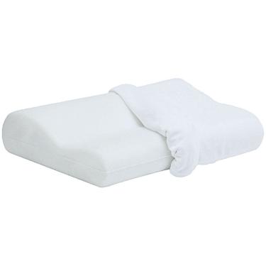 Imagem de Travesseiro Anatômico Cervical Capri Viscoelástico 50x31x10/7cm