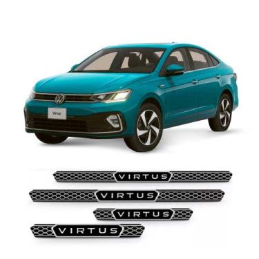 Imagem de Kit Soleiras Elegance NP - Protetor Premium Virtus 2023 a 2025 - NP AD
