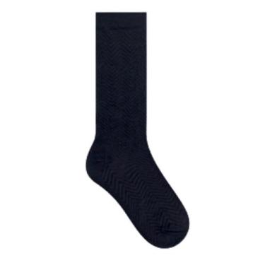 Imagem de Meia Infantil Feminina 3/4 Elastano e Detalhe Selene 2180, 29-34, Pret