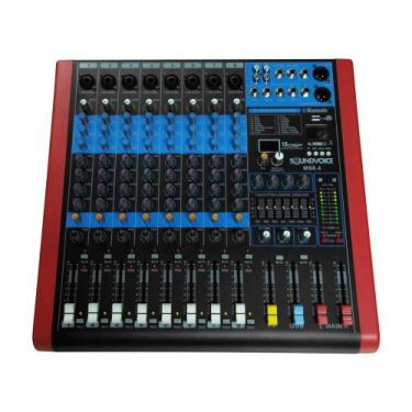 Imagem de Mesa de Som 8 Canais MS8.4 EUX - SOUNDVOICE