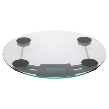 Imagem de Balança em Vidro para Banheiro Clear 33x33 cm - Mimo Style - BZ13908