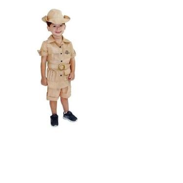 Imagem de Fantasia Infantil Guarda Florestal Safari Menino - Mundo Das Fantasias