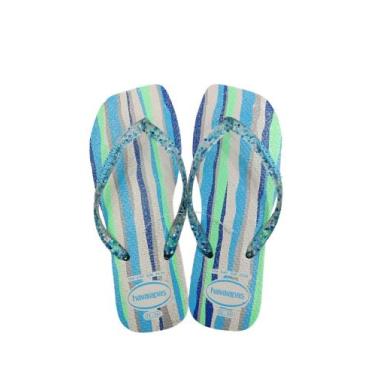 Imagem de Chinelo Havaianas Slim Square Folia