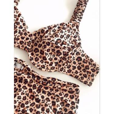 Imagem de Biquini Eloiza - Petit Ak , Animal print, G3