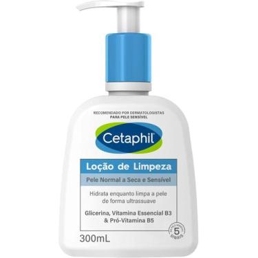 Imagem de Loção de Limpeza Facial Cetaphil Pele Seca e Sensível 300ml