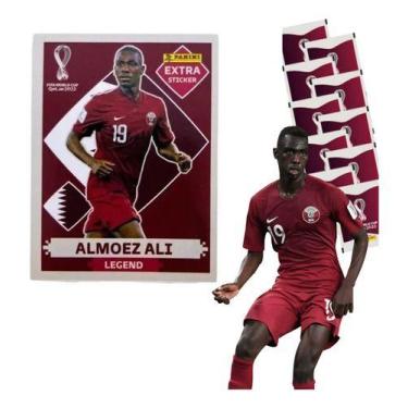 Imagem de Figurinha Copa 2022 Futebol Lendária Panini Raridade - HDL, Almoez Ali
