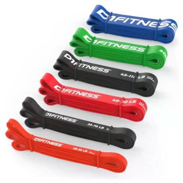 Imagem de Kit SuperBand - 6 intensidades - D1 Fitness