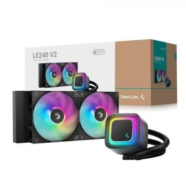 Imagem de Water Cooler Deepcool Le240 V2 Argb 240Mm Intel-Amd Preto R-Le240-Bkam