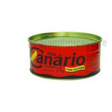 Imagem de Cera em Pasta Canário Vermelha 375g - CANARIO