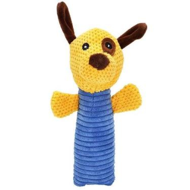 Imagem de Brinquedo De Pelúcia Pet Canelada Para Cães Gato Cachorro Pequenos e F