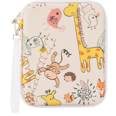 Imagem de Porta-cartões Fonwill com zíper, 80 bolsos, portátil