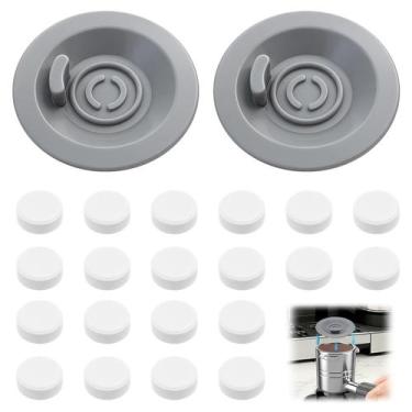 Imagem de Discos e pastilhas de limpeza para espresso KCMOSGI, 22 peças