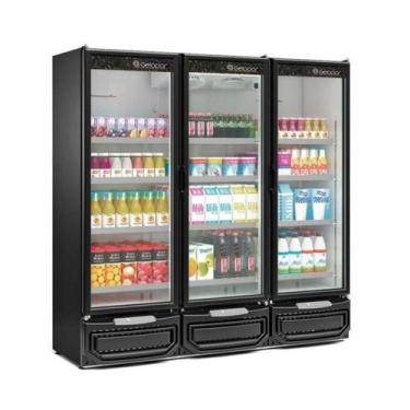 Imagem de Refrigerador Expositor Vertical 1468 Litros Gelopar GCVR-1450 PR-220v,