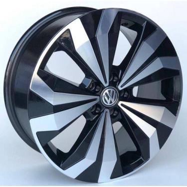 Imagem de Kit 4 rodas  vw T Cross 250 tsi Aro 16X6 5X100 ET35 BD - ramlow