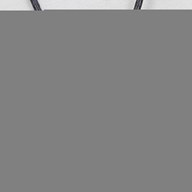 Imagem de EDCRFV Colar pingente de prata tibetana trompa francesa berloque cordão de couro preto feito à mão