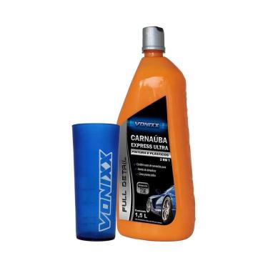 Imagem de Cera líquida 1,5L carnaúba express ultra 2 em 1 - Vonixx