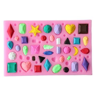 Imagem de Molde De Silicone Diamantes, Jóias