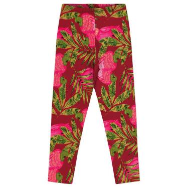 Imagem de Legging Infantil Rovitex Kids Vermelho