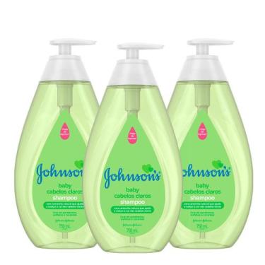 Imagem de Leve 3 Shampoos Para Cabelos Claros Johnson Baby