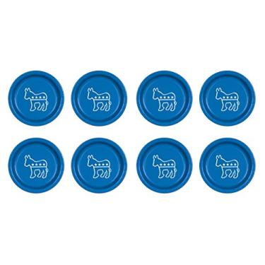 Imagem de Pratos democráticos (azul) (8 unidades)