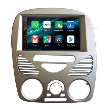 Imagem de  Multimidia 2din MP5 Palio Strada Palio Weekend Siena G2 C AR - Prata 