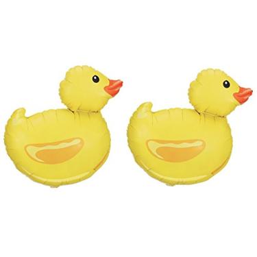 Imagem de Artisan Owl Conjunto de 2 balões amarelos de borracha para festa de 73,7 cm