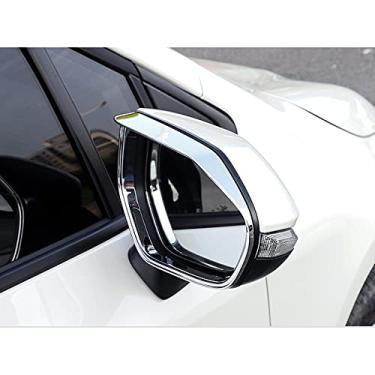 Imagem de JIERS Para Toyota Prius 2016 2017, ABS cromado espelho retrovisor de carro acessórios de estilo de carro