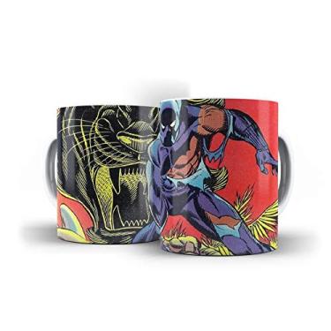 Imagem de Caneca Pantera Negra Quadrinhos Mundo Geek 2