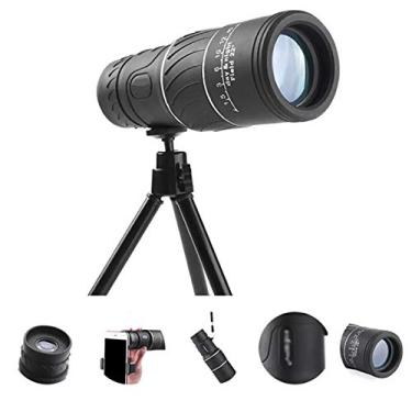 Imagem de Telescópio monocular 16x52 Dual Focus Optics Zoom Telescope Monocular à prova d'água de alta definição para viagens e camping telescópio