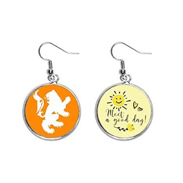 Imagem de Divine Animals Awide Capacidade feroz Urso Orelha Flor Brincos Joias Moda Moda