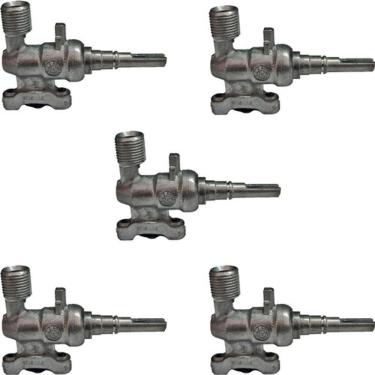 Imagem de Registro Valvula Cooktop Built 5 Peças