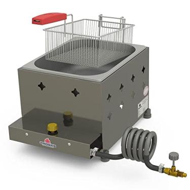 Imagem de Fritadeira à Gás Progás Pr-10g Gn Retangular 1 Cesto com Cuba