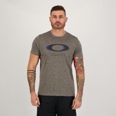 Imagem de Camiseta Oakley Ellipse Digital SS Cinza-Masculino
