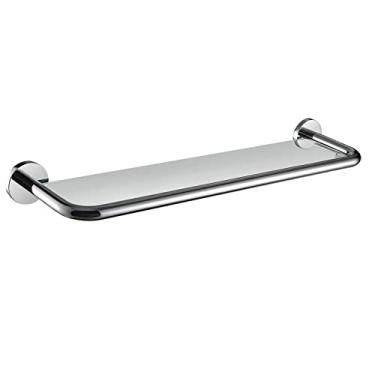 Imagem de Acessórios para banheiro Gancho para roupão polonês Toalheiro Suporte para toalhas Suporte de papel Suporte para escova de dente Escova de toalete Acessórios para banheiro, prateleira de vidro A