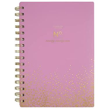 Imagem de Agenda semanal e mensal 2022 da Cambridge, 13 x 21 cm, pequena, estilo de trabalho, rosa Dot (1575P-200)