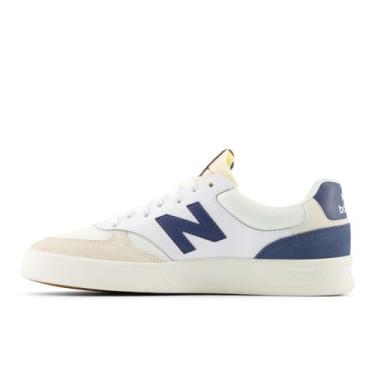Imagem de New Balance Tênis masculino CT300 V3, Branco/sal marinho/índigo vintage, 5.5