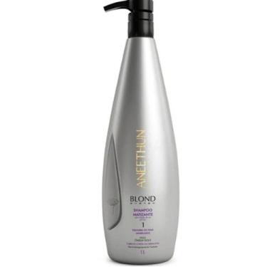 Imagem de Shampoo Matizante Blond System Aneethun 1L