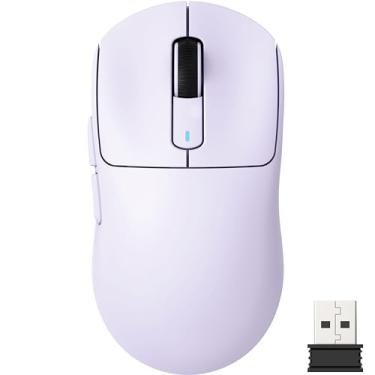 Imagem de ATTACK SHARK X3 Mouse leve sem fio para jogos com Tri-Mode 2.4G/USB-C com fio/Bluetooth, até 26K DPI, sensor óptico PAW3395, interruptor Kailh GM8.0, 5 botões programáveis para PC/Laptop/Win/Mac