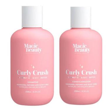 Imagem de Kit Shampoo + Condicionador Curly Crush Cachos Magic Beauty